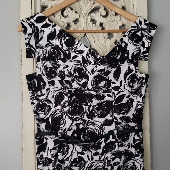3 for $25 Adrianna Papell Dress Size 6 - Picture 2 of 7